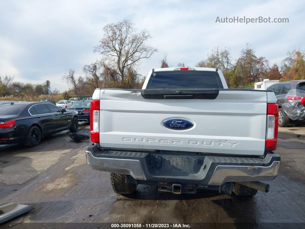 2018 Ford F-250 Xl White vin: 1FT7W2B60JEC53995