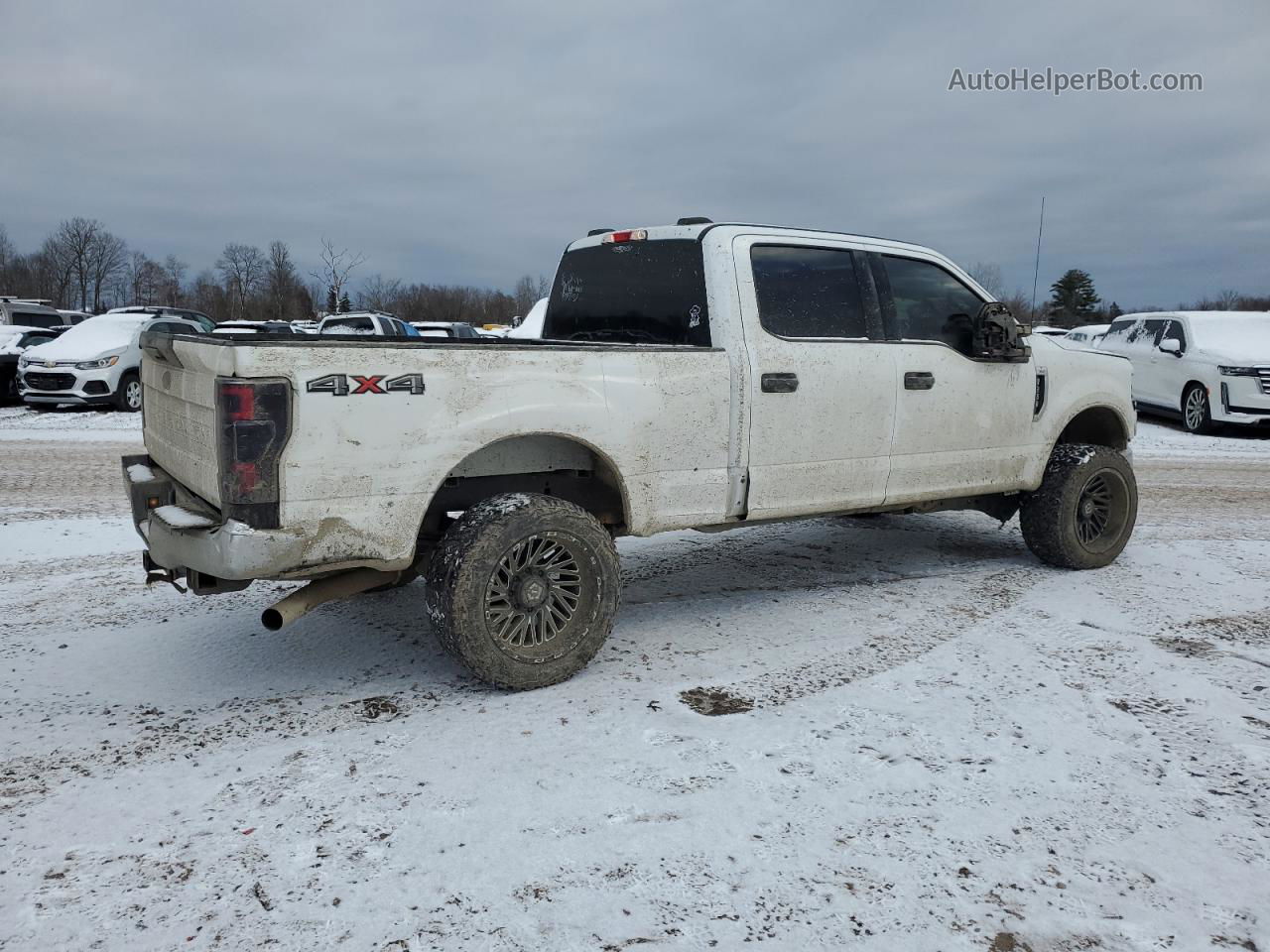 2020 Ford F250 Super Duty Белый vin: 1FT7W2B60LEC22880