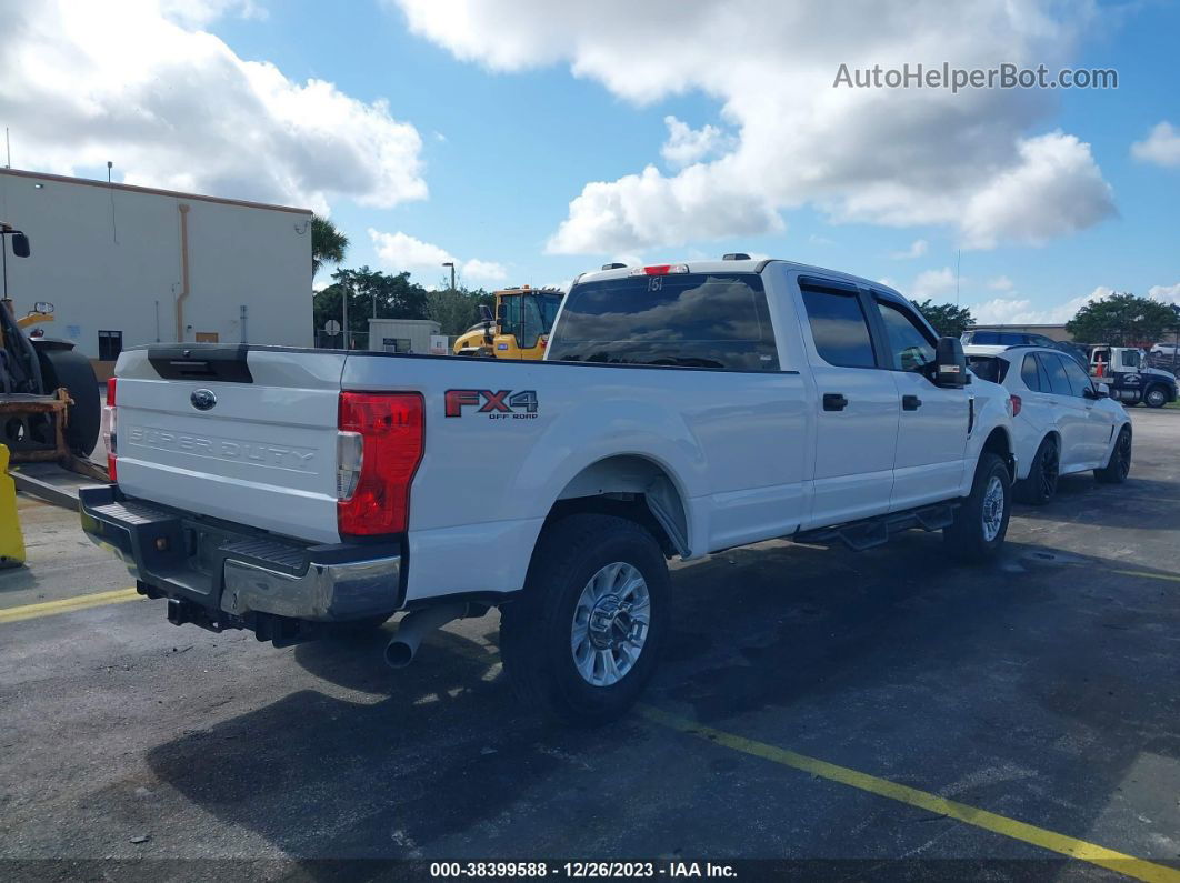 2020 Ford F-250 Xl White vin: 1FT7W2B60LED67613