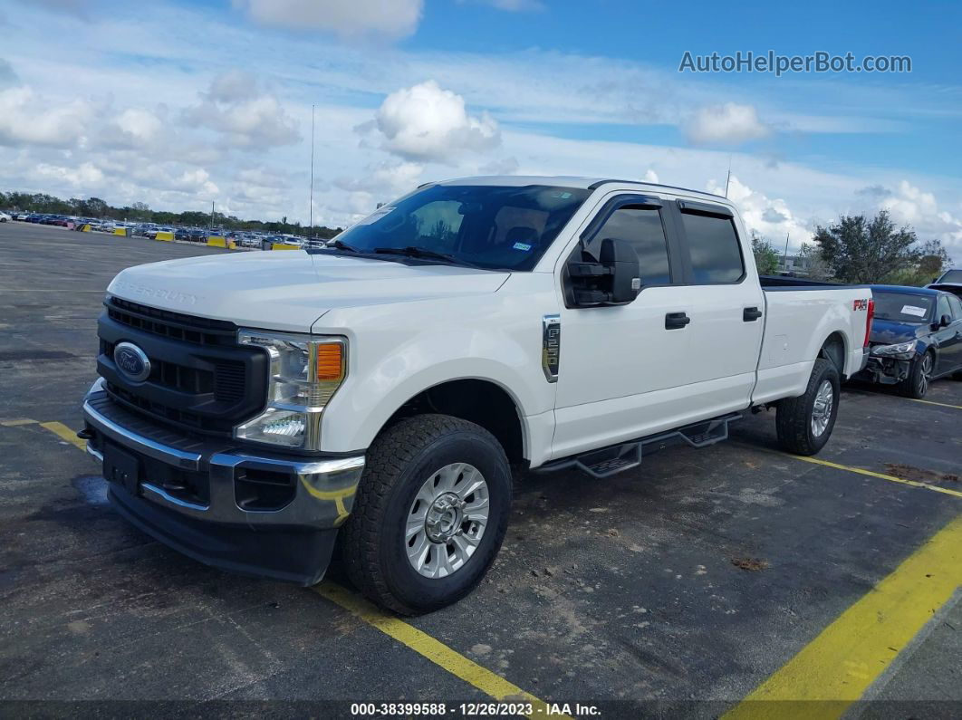 2020 Ford F-250 Xl White vin: 1FT7W2B60LED67613