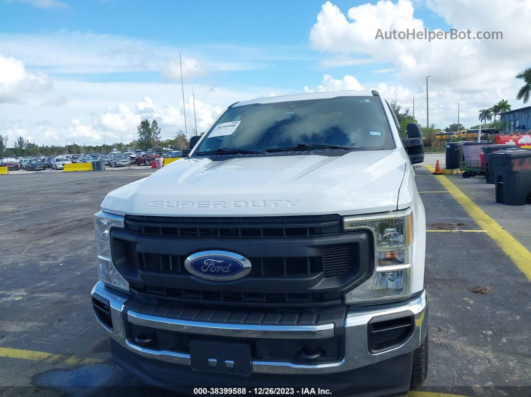 2020 Ford F-250 Xl White vin: 1FT7W2B60LED67613