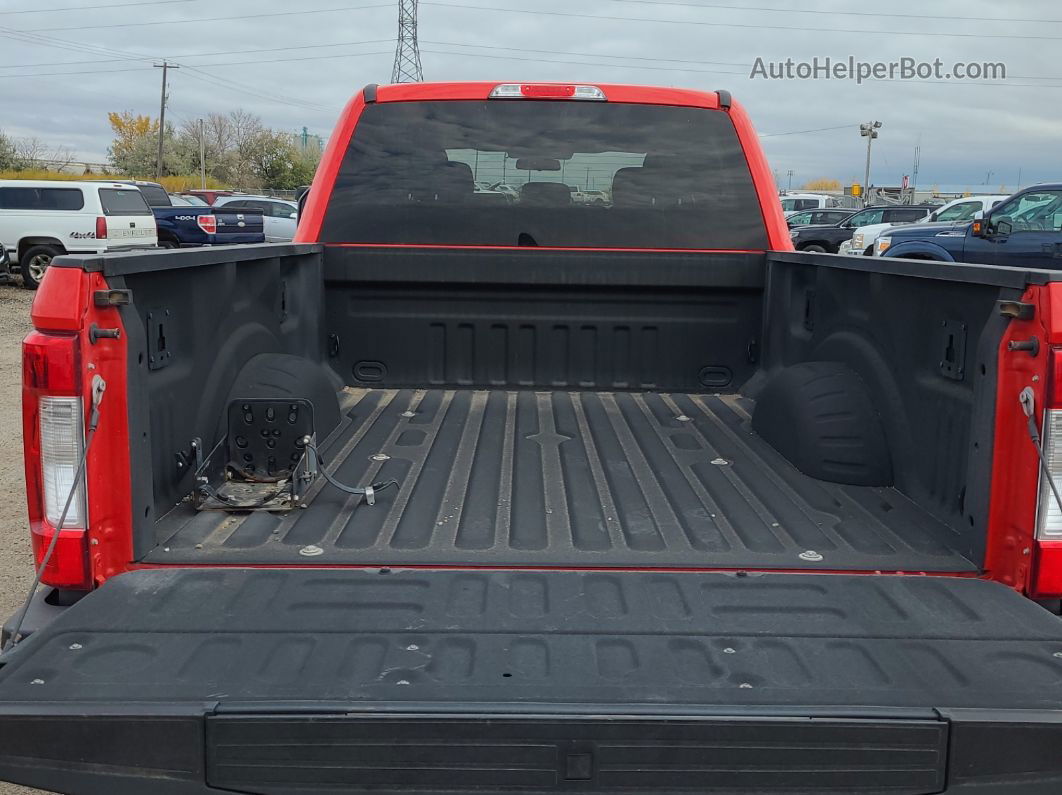 2018 Ford F-250 Xlt Red vin: 1FT7W2B61JEC26854