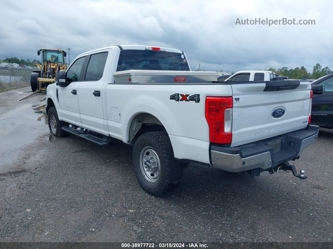 2018 Ford F-250 Xl White vin: 1FT7W2B61JEC68960