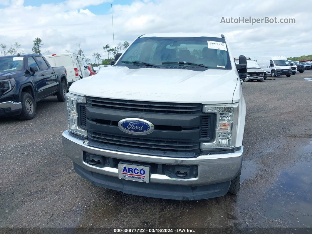 2018 Ford F-250 Xl White vin: 1FT7W2B61JEC68960