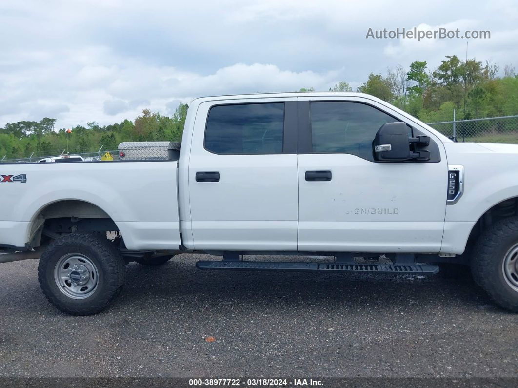 2018 Ford F-250 Xl White vin: 1FT7W2B61JEC68960