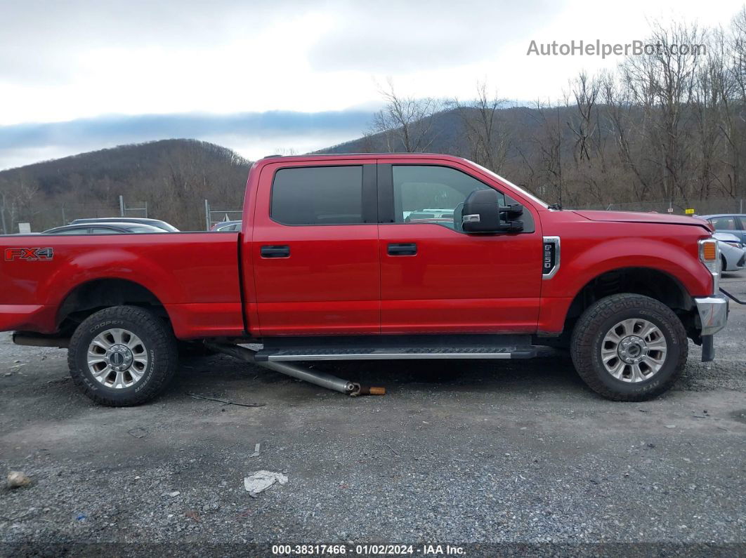 2020 Ford F-250 Xlt Red vin: 1FT7W2B61LEC18336