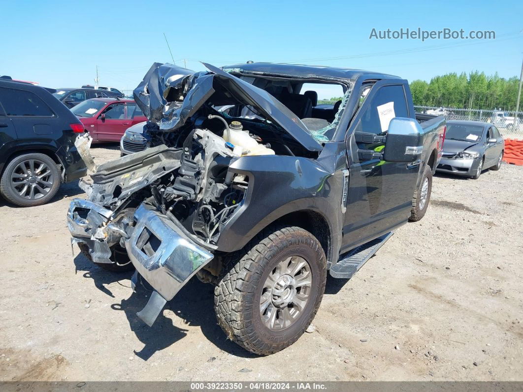 2018 Ford F-250 Xlt Gray vin: 1FT7W2B62JEC35305