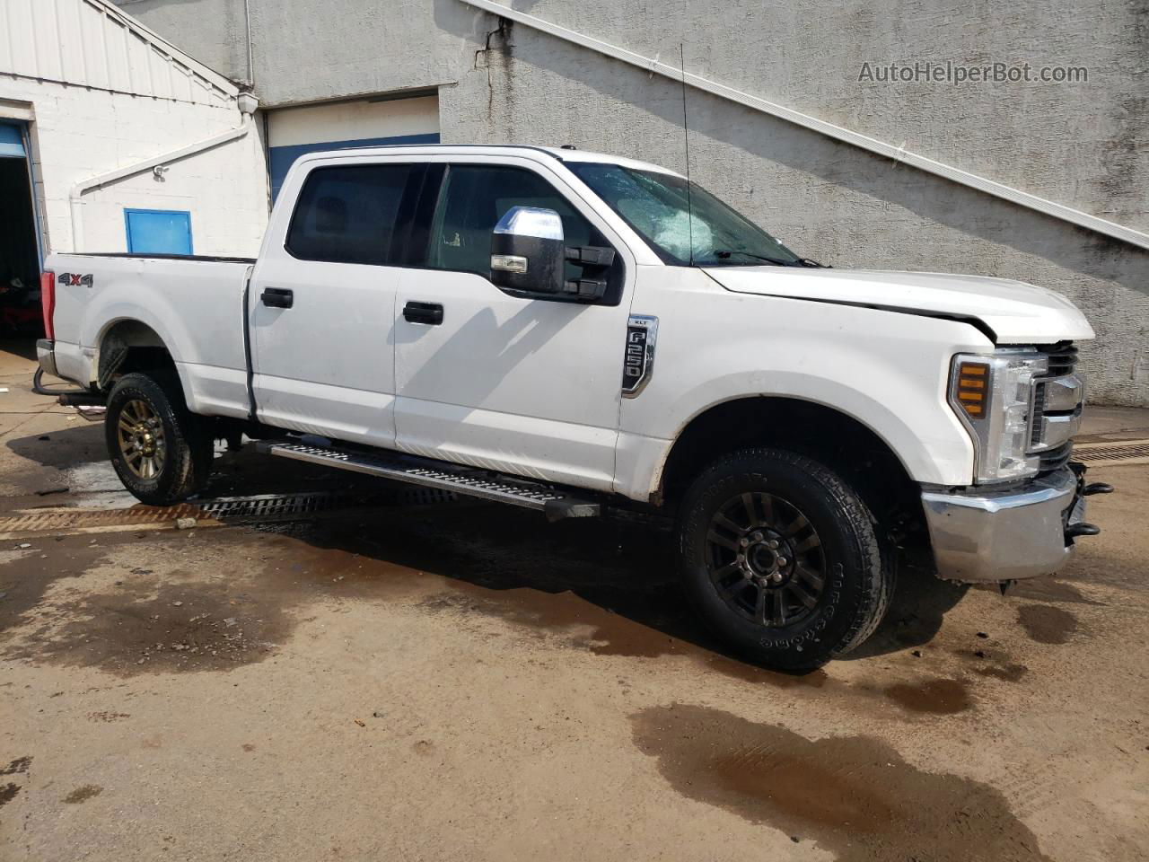 2018 Ford F250 Super Duty Белый vin: 1FT7W2B62JEC43257