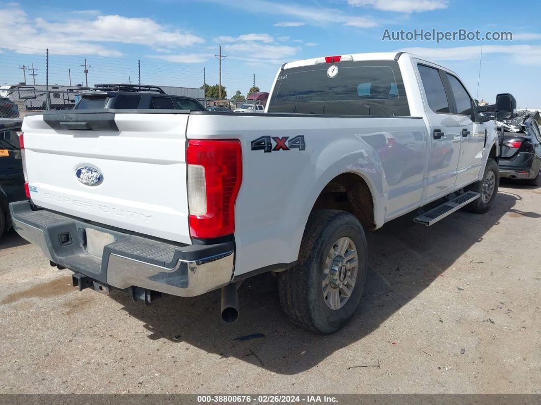 2018 Ford F-250 Xl White vin: 1FT7W2B62JEC92507