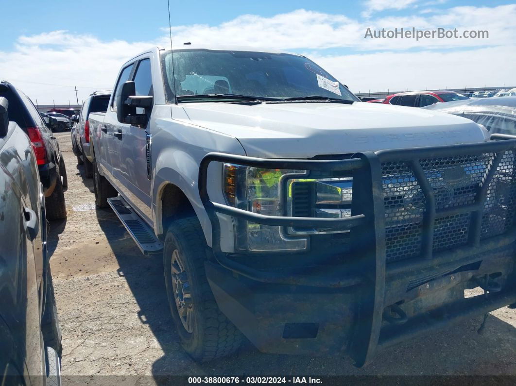 2018 Ford F-250 Xl White vin: 1FT7W2B62JEC92507