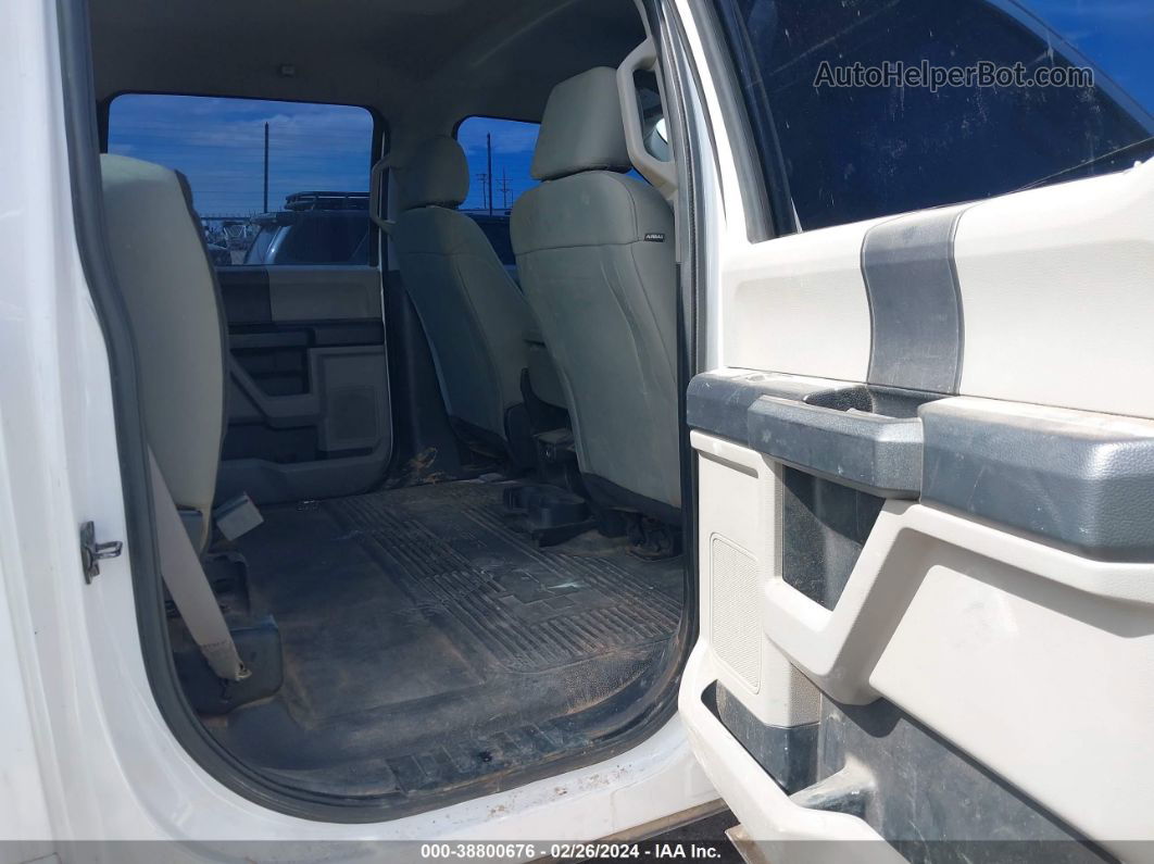 2018 Ford F-250 Xl White vin: 1FT7W2B62JEC92507