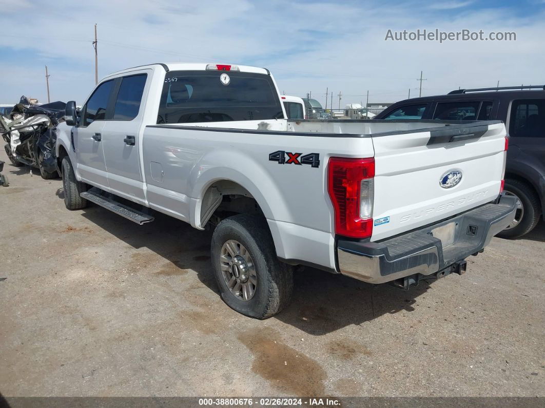 2018 Ford F-250 Xl White vin: 1FT7W2B62JEC92507