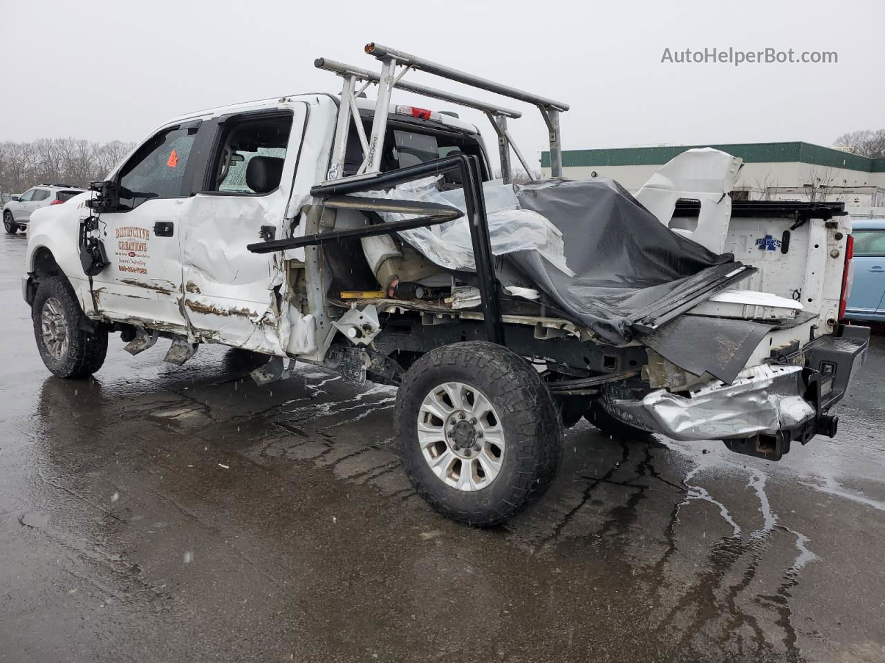 2020 Ford F250 Super Duty White vin: 1FT7W2B62LEC84278