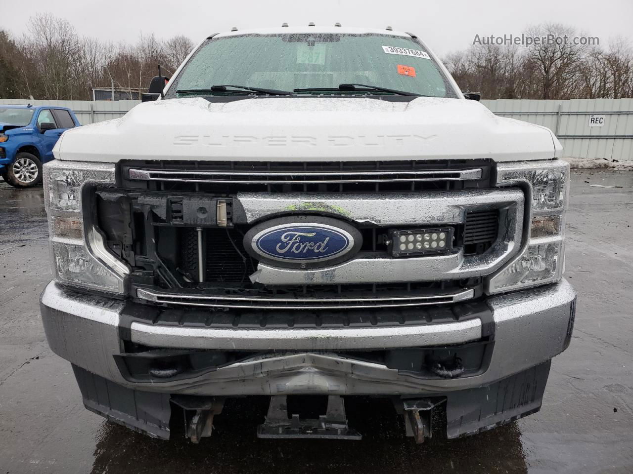 2020 Ford F250 Super Duty White vin: 1FT7W2B62LEC84278