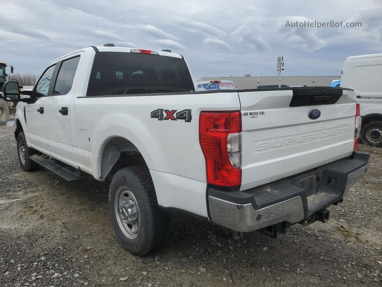 2020 Ford F250 Super Duty White vin: 1FT7W2B62LED41336