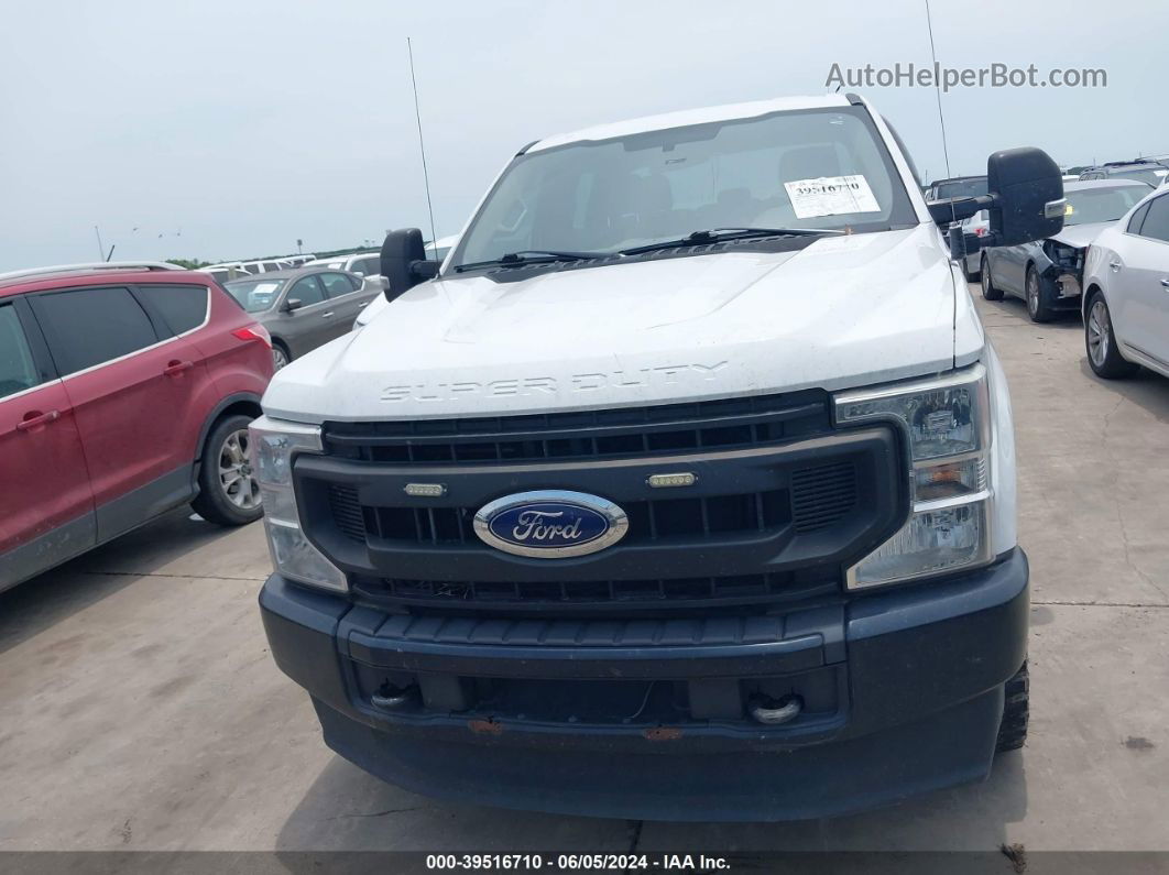 2020 Ford F-250 Xl White vin: 1FT7W2B62LED95445