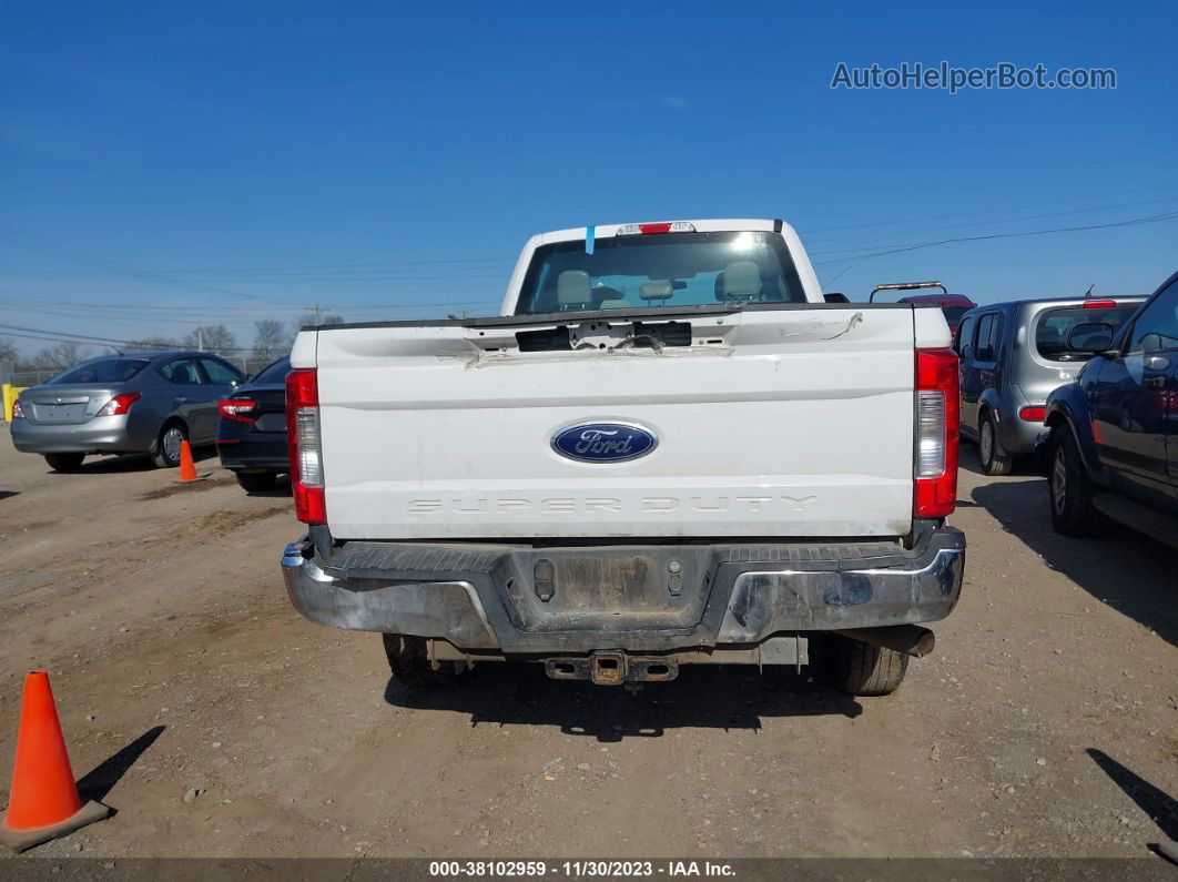 2018 Ford F-250 Xl White vin: 1FT7W2B63JEB28568