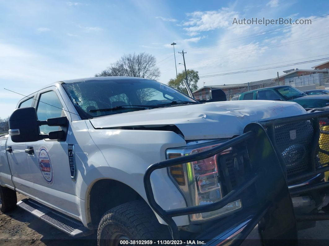 2018 Ford F-250 Xl White vin: 1FT7W2B63JEB28568