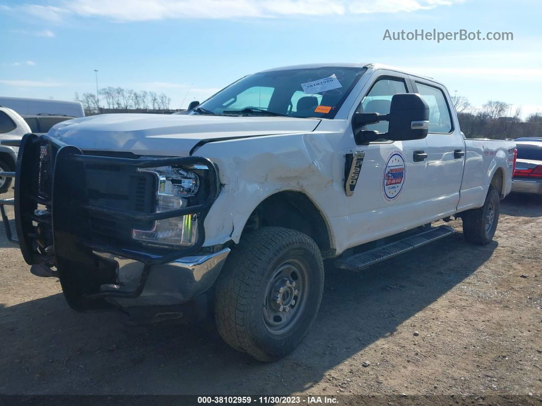 2018 Ford F-250 Xl White vin: 1FT7W2B63JEB28568