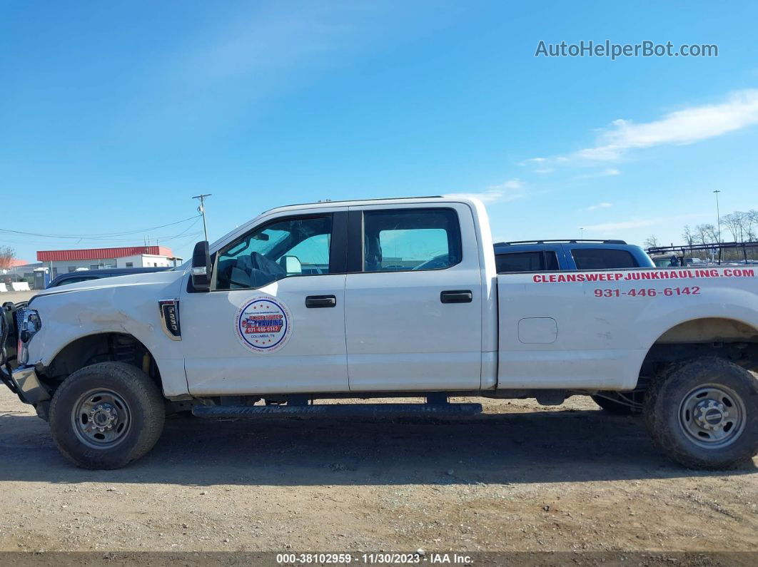 2018 Ford F-250 Xl White vin: 1FT7W2B63JEB28568