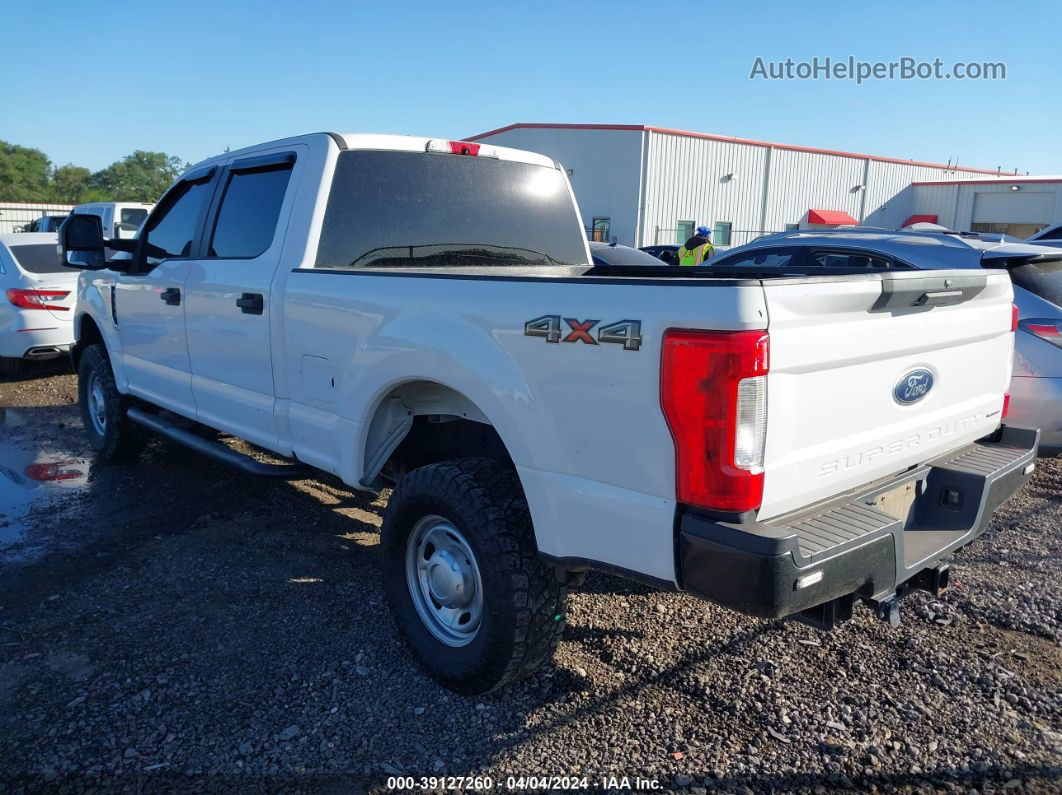 2018 Ford F-250 Xl White vin: 1FT7W2B63JEC62710