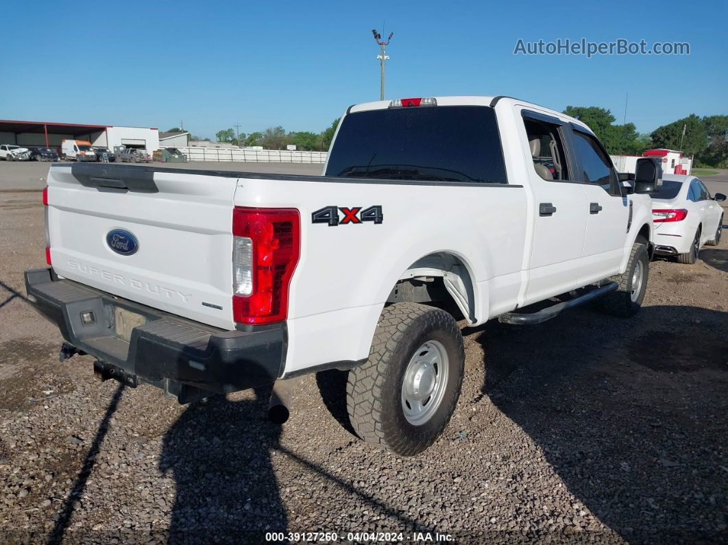 2018 Ford F-250 Xl White vin: 1FT7W2B63JEC62710