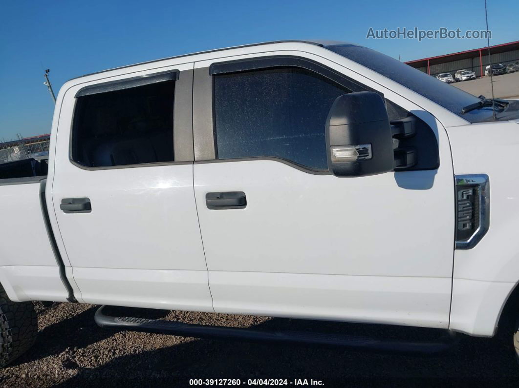 2018 Ford F-250 Xl White vin: 1FT7W2B63JEC62710