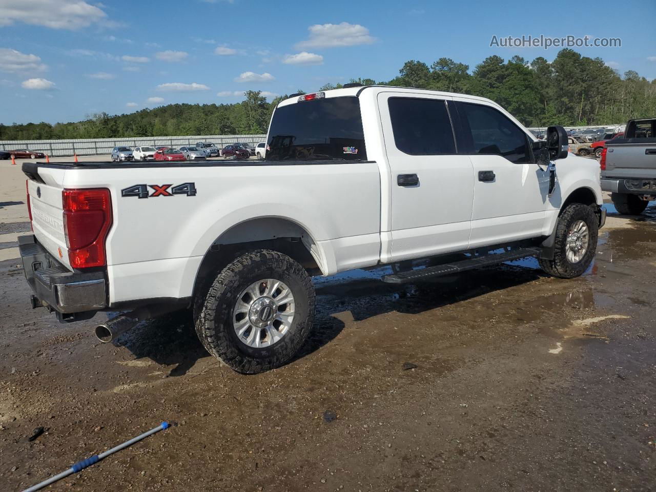 2020 Ford F250 Super Duty White vin: 1FT7W2B63LED36016