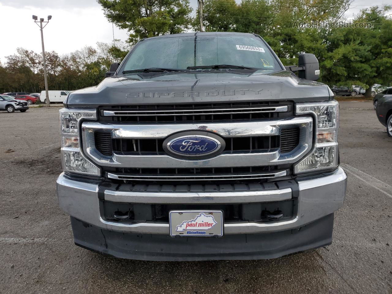 2020 Ford F250 Super Duty Gray vin: 1FT7W2B63LEE94100