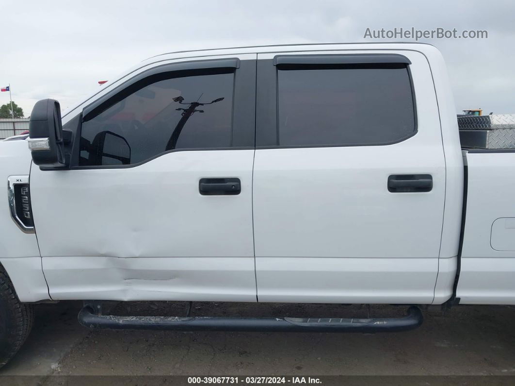 2018 Ford F-250 Xl White vin: 1FT7W2B64JEC45690