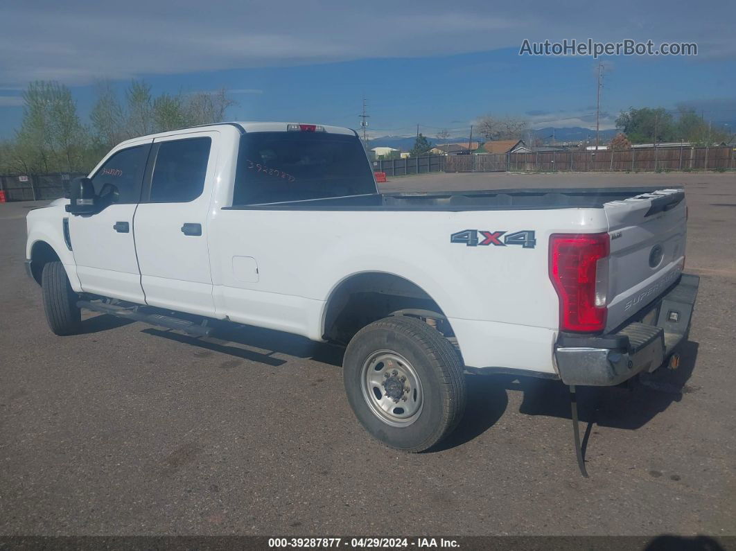 2018 Ford F-250 Xl White vin: 1FT7W2B64JEC67107