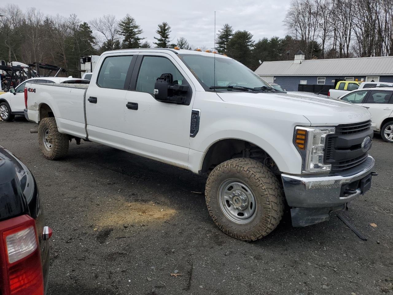 2018 Ford F250 Super Duty White vin: 1FT7W2B64JEC73697