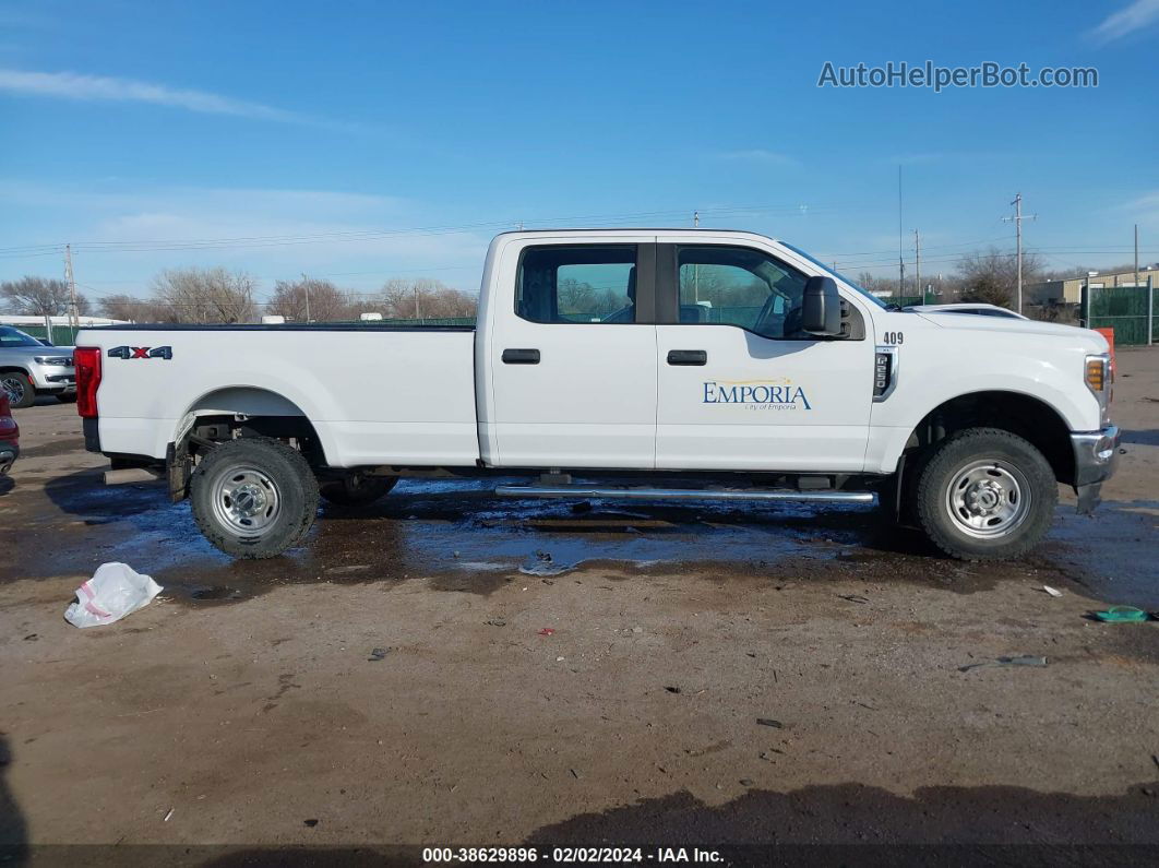 2018 Ford F-250 Xl White vin: 1FT7W2B64JED00655