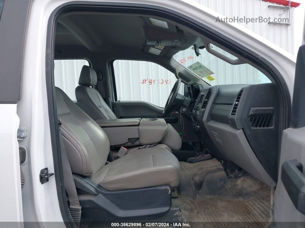 2018 Ford F-250 Xl White vin: 1FT7W2B64JED00655