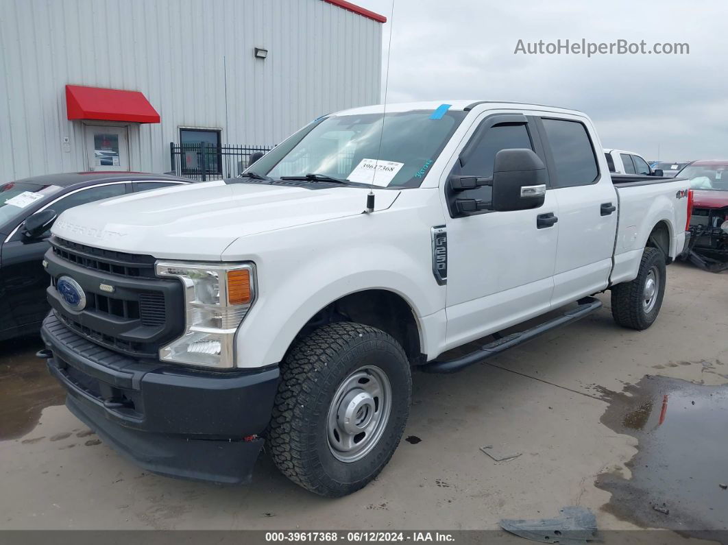 2020 Ford F-250 Xl White vin: 1FT7W2B64LEC47703