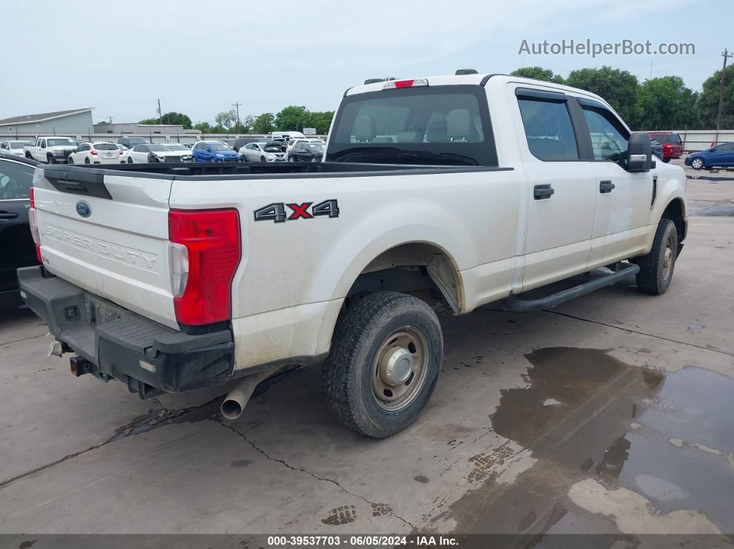 2020 Ford F-250 Xl White vin: 1FT7W2B64LEC47720