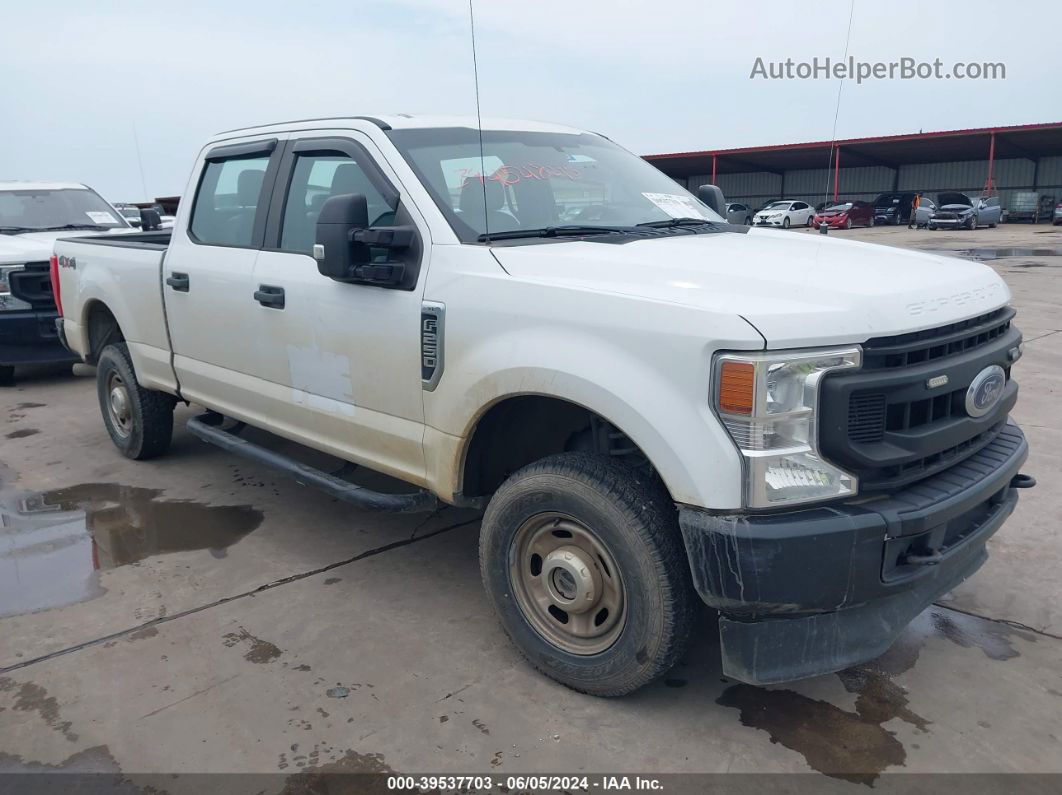 2020 Ford F-250 Xl White vin: 1FT7W2B64LEC47720