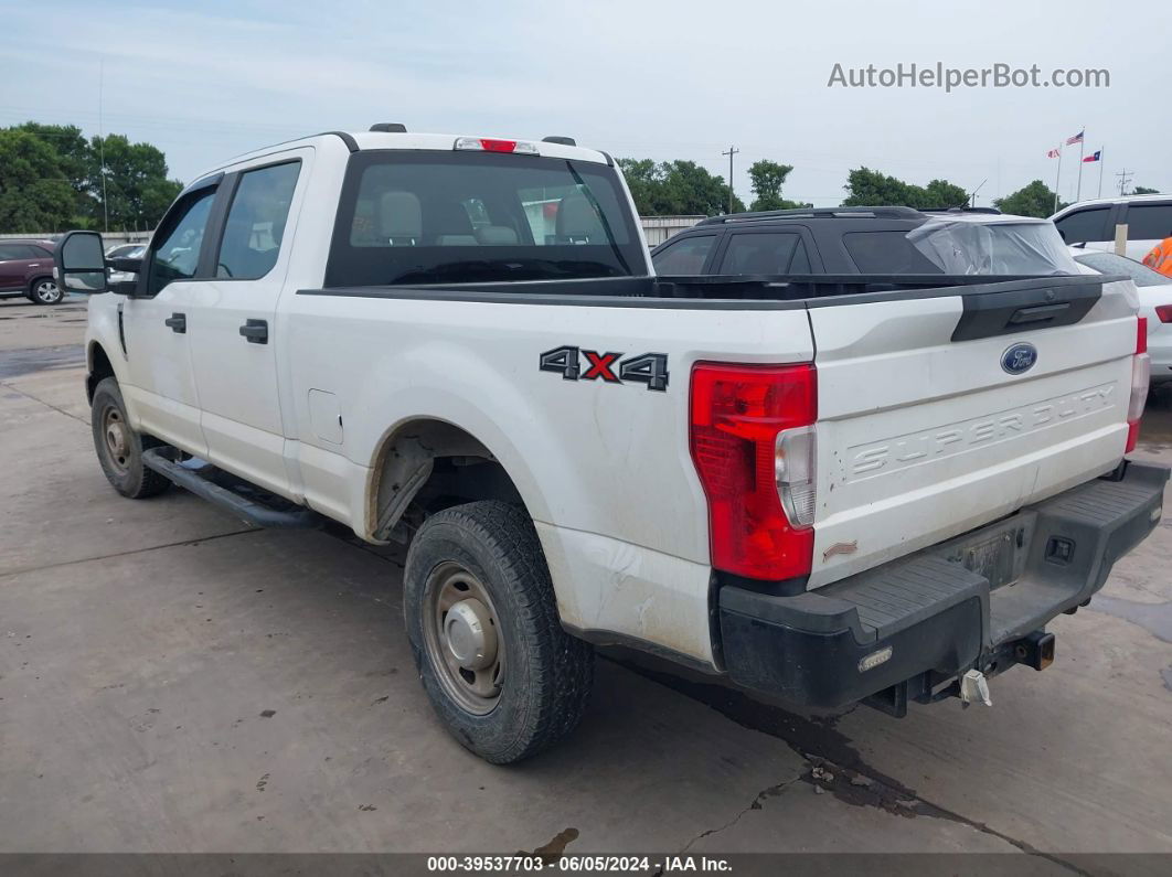 2020 Ford F-250 Xl White vin: 1FT7W2B64LEC47720