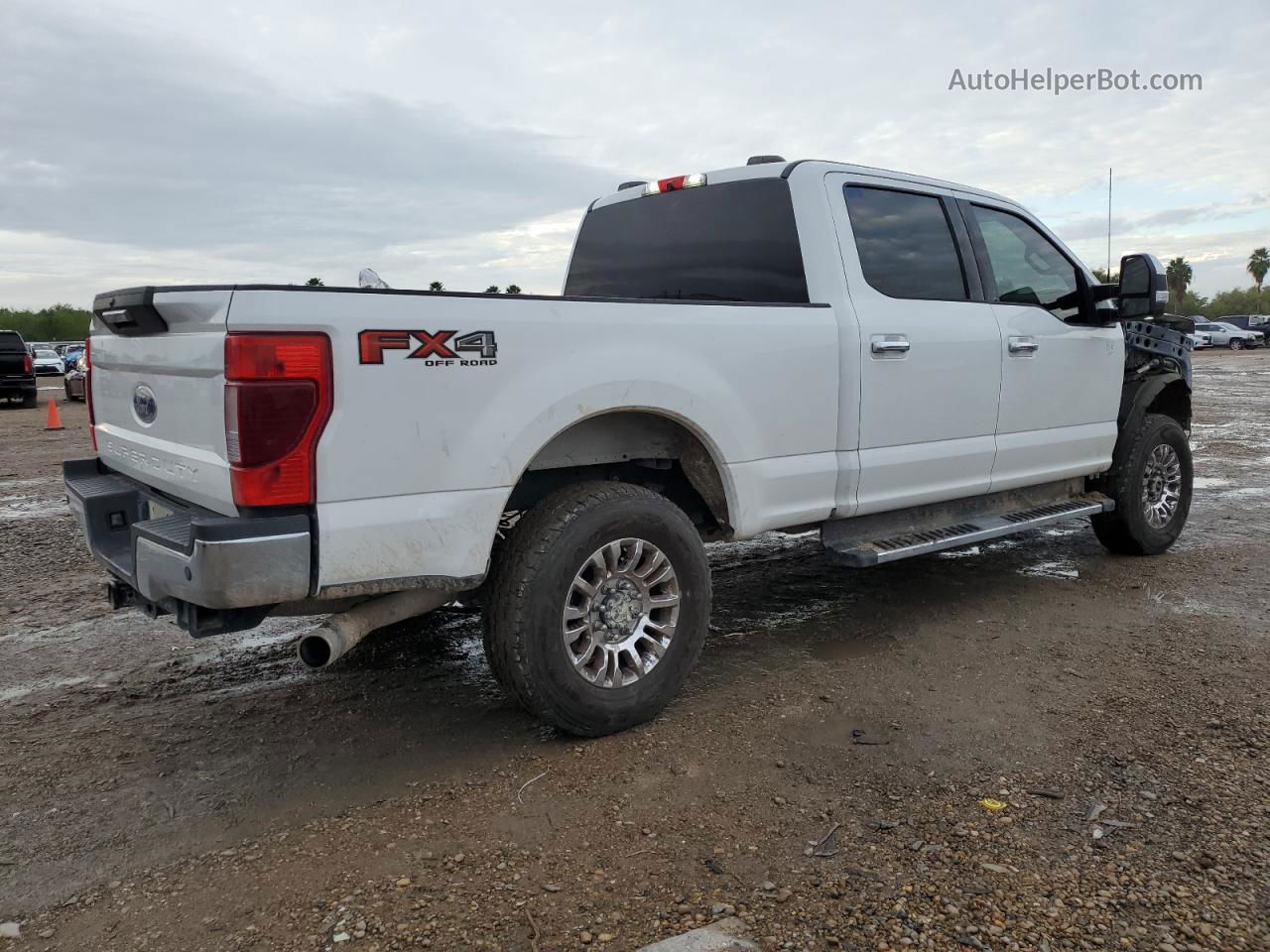 2020 Ford F250 Super Duty White vin: 1FT7W2B64LEC87540