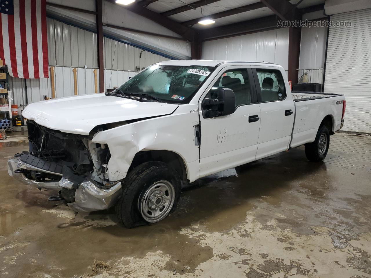 2020 Ford F250 Super Duty White vin: 1FT7W2B64LED94992