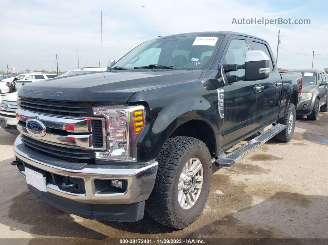 2018 Ford F-250 Xlt Black vin: 1FT7W2B65JEC19678