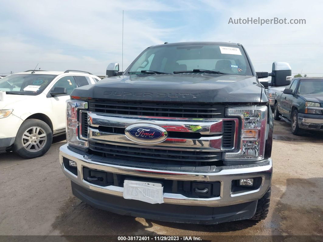 2018 Ford F-250 Xlt Black vin: 1FT7W2B65JEC19678