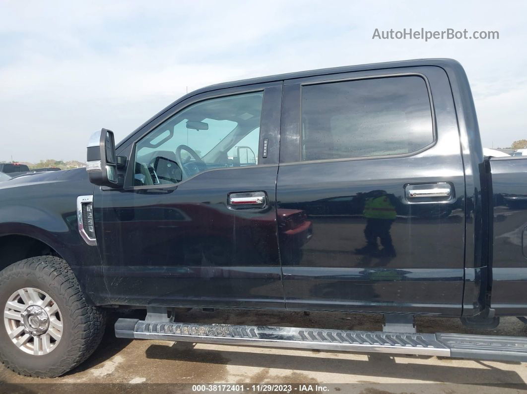 2018 Ford F-250 Xlt Black vin: 1FT7W2B65JEC19678