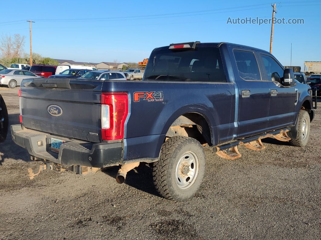 2018 Ford F-250 Xl Синий vin: 1FT7W2B65JEC26856