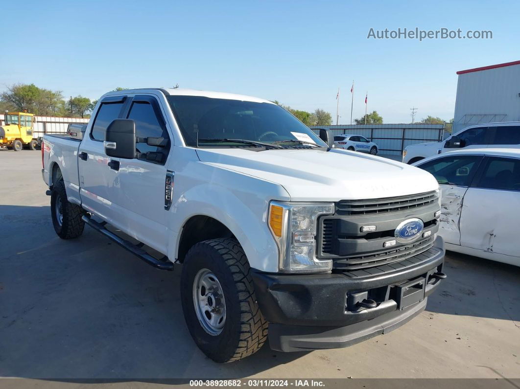 2018 Ford F-250 Xl White vin: 1FT7W2B65JEC45682