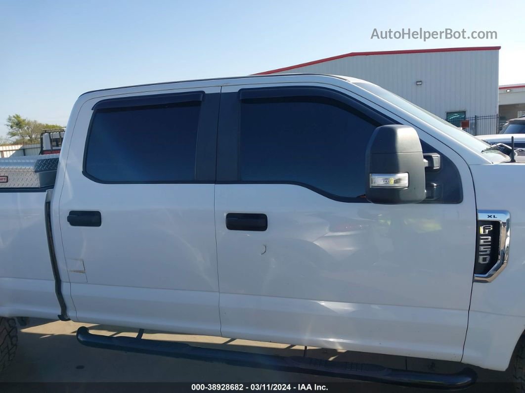 2018 Ford F-250 Xl White vin: 1FT7W2B65JEC45682