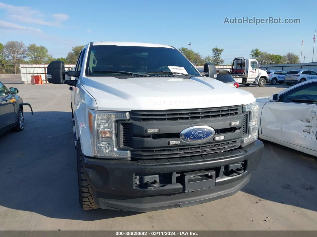 2018 Ford F-250 Xl White vin: 1FT7W2B65JEC45682