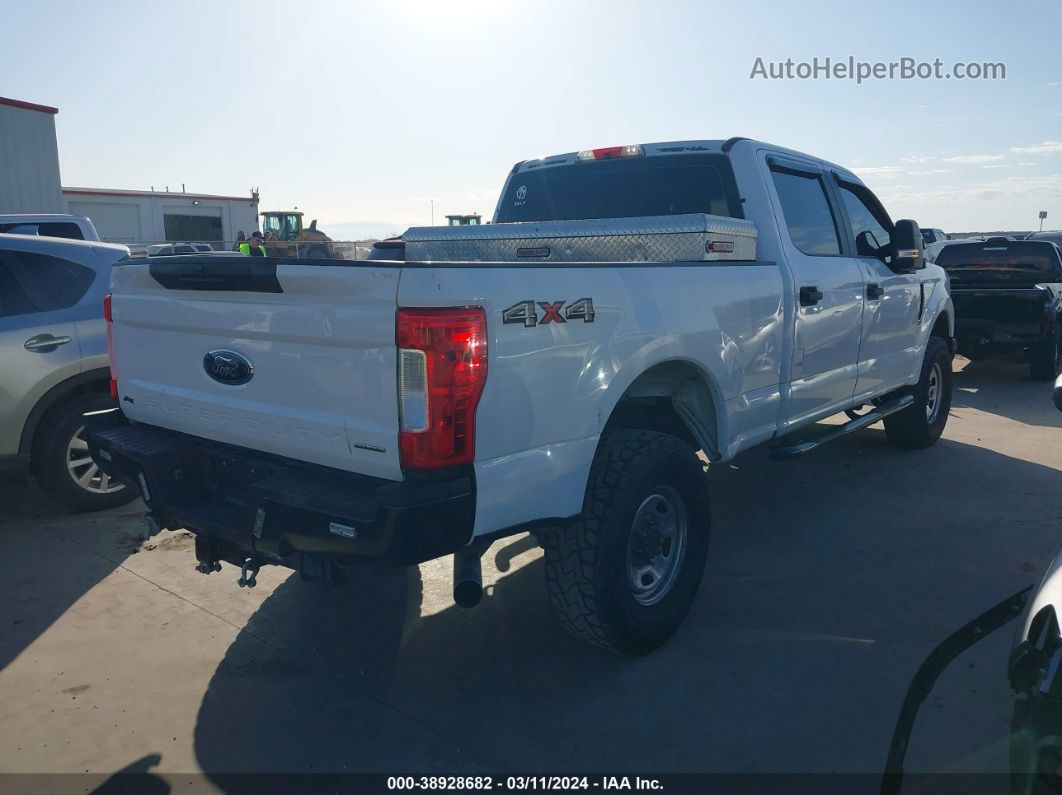 2018 Ford F-250 Xl White vin: 1FT7W2B65JEC45682