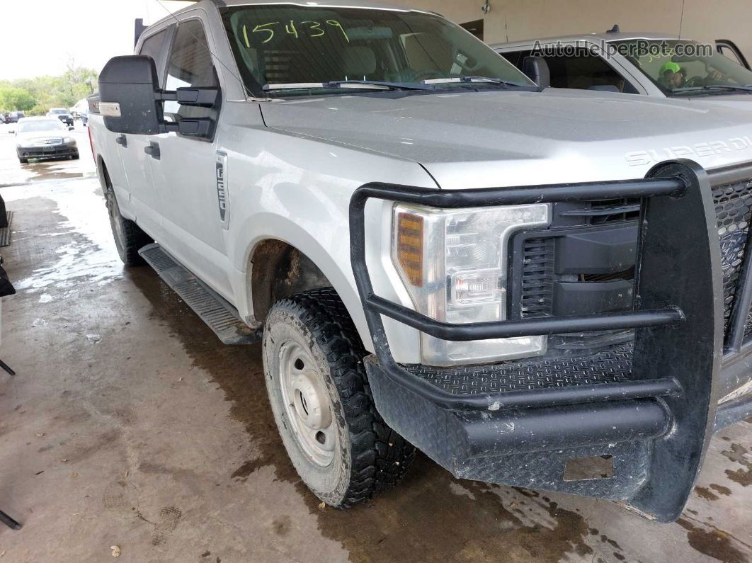 2018 Ford F-250 Xl Silver vin: 1FT7W2B65JEC63230