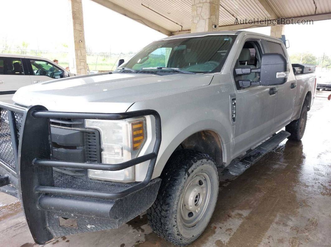 2018 Ford F-250 Xl Silver vin: 1FT7W2B65JEC63230